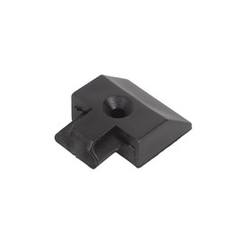 Porotmotor End Caps for L Track (33mm Width), 4PCS Squared 1.3inch L Track Rail End Caps L Track Tie Down System Accessories