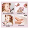 "Juego De Maquillaje Lavable Con Almacenamiento Para Niña Lab.G, Rosa