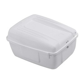 XFMT Police Motorcycle Trunk Saddlebag TourPack Compatible with all Harley FLHP and FLHTP Painted Pearl White