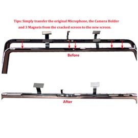 for iPad 10 (10th Generation) 2022 Screen Replacement 10.9 Inch Digitizer, for iPad 10th Gen A2696 A2757 A2777 Touch Glass, Full Repair Kits