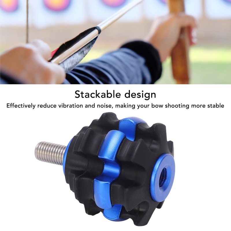 Archery Stabilizer Ball Stackable Vibration Noise Reduction Lightweight Compound Bow