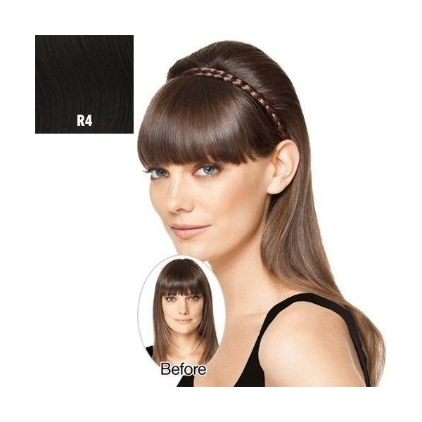 Hairdo French Braid Band Synthetic Hairpiece (R4 Midnight Brown) by N/A