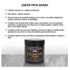 Jabon Barber Shot Para Cabello Barba Bigote Con Macadamia