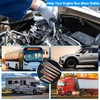 16 Pcs Universal Automotive Ground Straps, 6/10/15/20 Inch Ground Straps