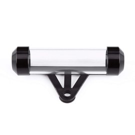 Universal Motorcycle Motorbike Secure Tax Disc Tube Cylindrical Holder Frame Waterproof Black Motorbike Tax Disc Holder Trailer Registration Holder Waterproof