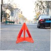 Gatuida 5pcs Emergency Reflective Triangle Kit Warning Sign for Roadside