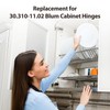 Replacement for Blum 110 Cabinet Hinges in Compact 33 Hinge,