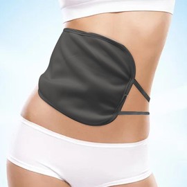 TENOL Castor Oil Pack Wrap,Elastic Straps Comfortable Cotton Washable Castor Oil Compress Wrap Leakproof for Stomach Family Friends