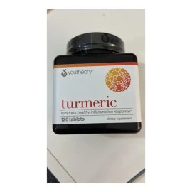 Youtheory | Cúrcuma, 120 Comprimidos Cúrcuma
