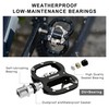 Thinvik Clipless Pedals SPD Compatible Shimano SPD System & Flat