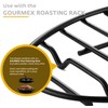 GOURMEX 7lb Round Black Ceramic Enamel Coated Roasting Pan |