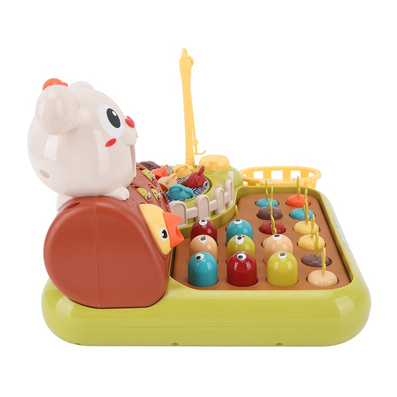 Whack Game 4 in 1 Multi Functional Toys Fishing Toy