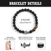 VGWON Men's Cross Natural Stone Bracelet - Gifts for Him