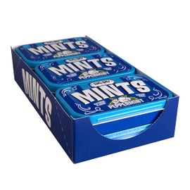 Big Sky Sugar Free Peppermint Candy, 50g Tin - 6 Count Display Tray
