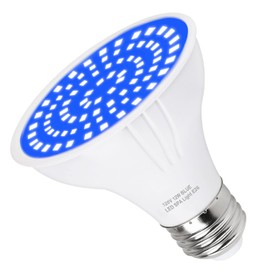 TCEUMIK 120V 12W Blue SPA Light Ocean Dark Blue LED Bulb for Bathtub/SPA/Swimming Pool/Hot Spring/Fountain Super Bright Pool Lamp Replace 100W-300W Bulb Fits Pentair Hayward Light Fixtures E26 PAR20