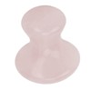 Scraping Stone Tool Mushroom Shape Pink Rose Quartz Gua Sha