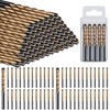 1/8 Inch Hss Drywall Router Bits,50 PCS Drywall Cutting Bit,Guide