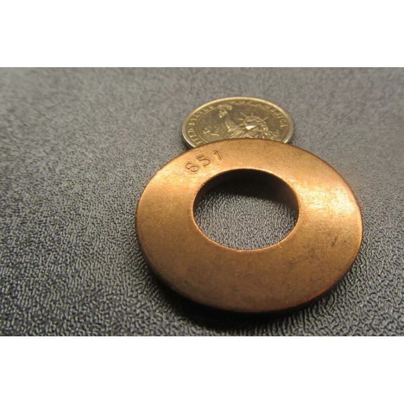 Unbranded Bronze Round Washer, No 5/8 Screw, 1.50" OD x