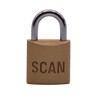 SCAN SCAPLB20 Brass Padlock