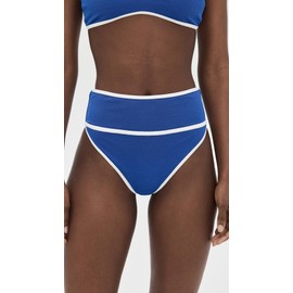 Beach Riot Women's Carlotta Bottoms, Riviera Azure, Blue, S