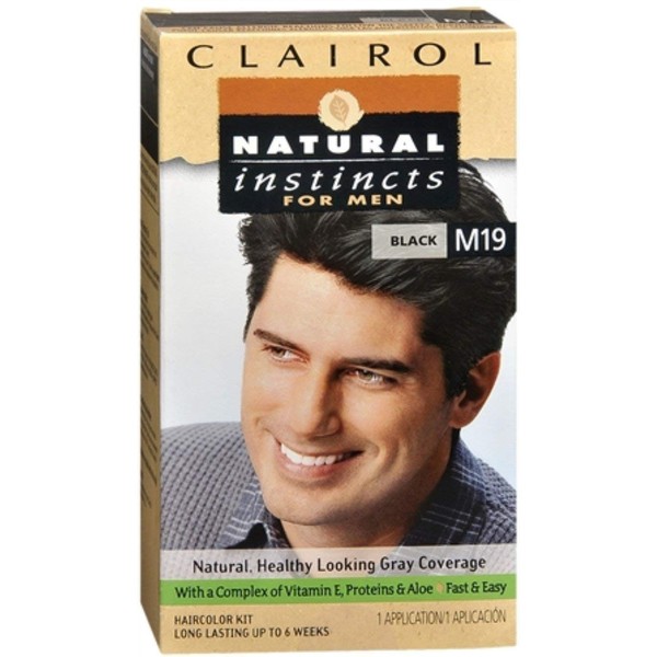 Natural Instincts For Men Haircolor M19 Black 1 Each (Pack of 2)