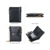 REMARSO Men's Bifold Wallet, Large Capacity, Popular, Folding Wallet, Chain