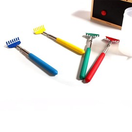 Back Scratcher Extendable Metal Claw Telescoping Backscratcher Massager Extend, Telescopic 20-68cm, Portable, Ideal for Itch Relief and Massage, Foldable Design for Easy Storage