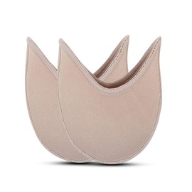 Almohadillas para los dedos, 1 par de zapatos de ballet suaves y antideslizantes para danza de los pies, protectores de pies, fundas de antepié, medias de ballet, alivio del dolor para mujeres, niñas y niños bailarines (B)