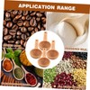 ULTECHNOVO 4pcs Wooden Coffee Measuring Spoon Beechwood Scoops for Coffee