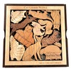 Cat Lovers Puzzle – Wood Brain Teaser in Frame with