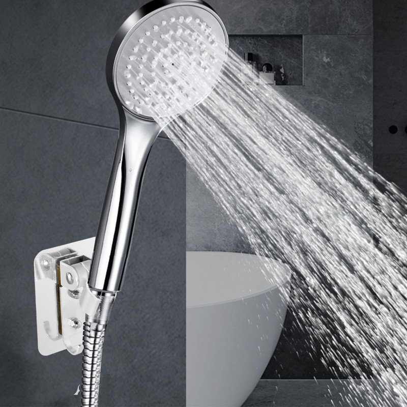 Shower Head Holder, 2 Pack Strong Adhesive Shower Wand Holder