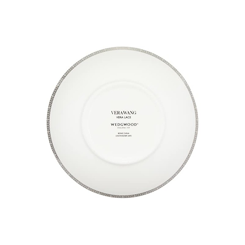 Wedgwood Vera Wang 50127202596 Vera Lace Platinum Multi-Saucer Wedding Gift
