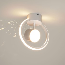 Ceiling Light LED Bedroom Modern 4000 K LED Ceiling Light Star Roof Design with Rotatable 90° for Hallway, Stairs, Restaurant, Kitchen, Children's Room