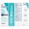 CeraVe Acne Foaming Cream Cleanser, 4% Benzoyl Peroxide Face Wash