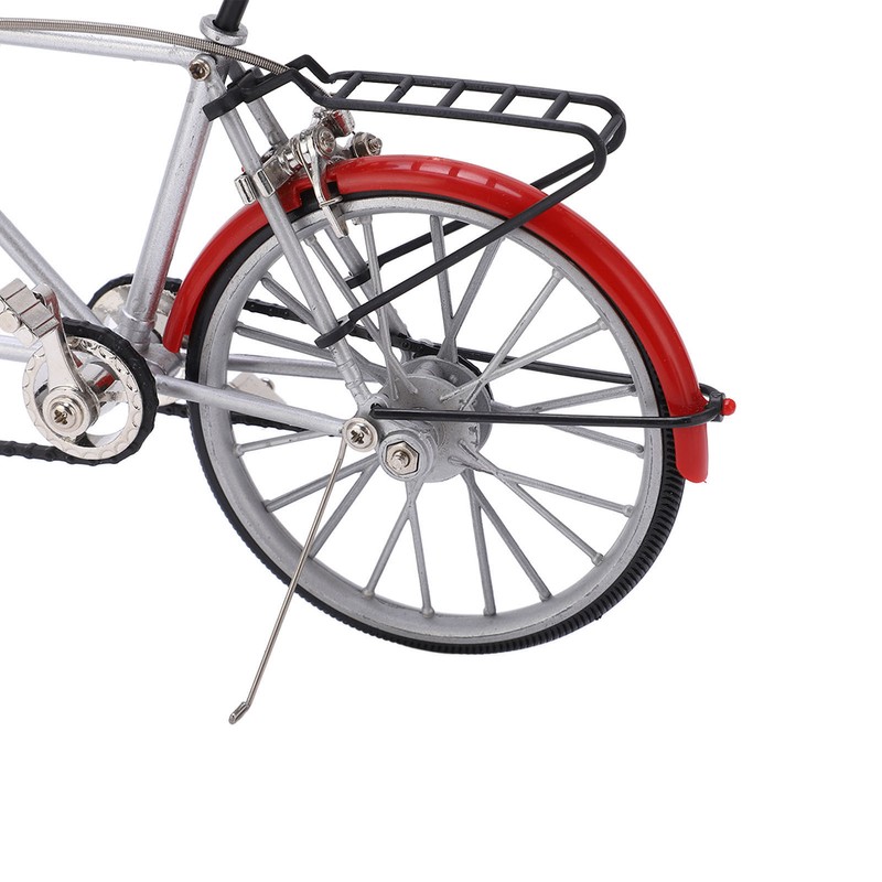 Tandem Mini Bicycle Model High Simulation Exquisite Details Alloy Bike