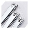 Corta uñas Prichos plateado 3 pzas