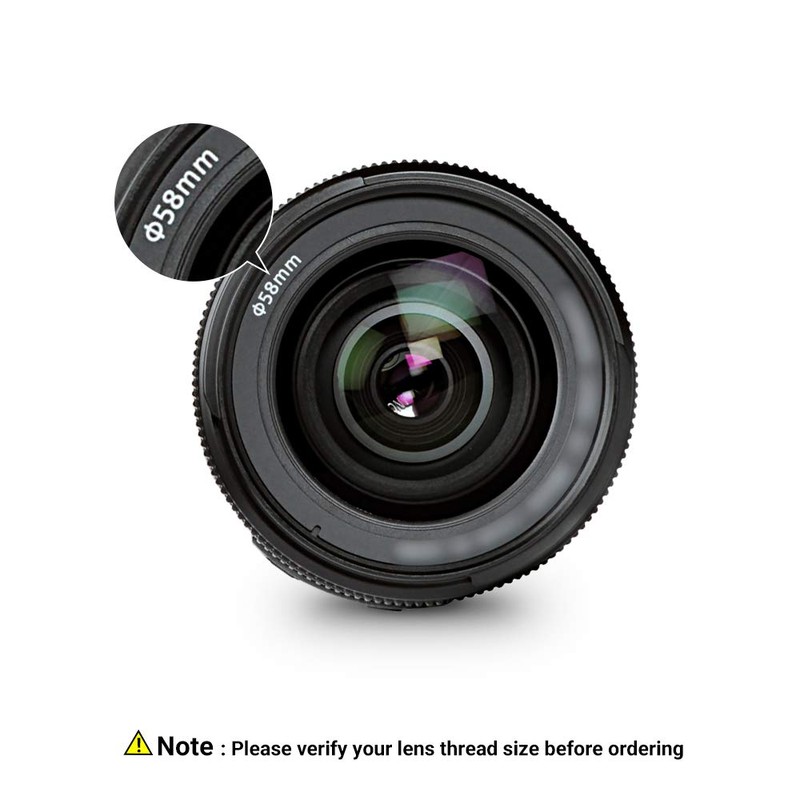 JJC 58mm Variable Star Filter Set (4 Points, 6 Points
