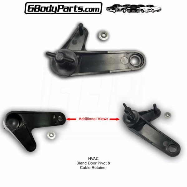 Gbodyparts 78-88 GBody HVAC Heater A/C Door Cable Pivot Point