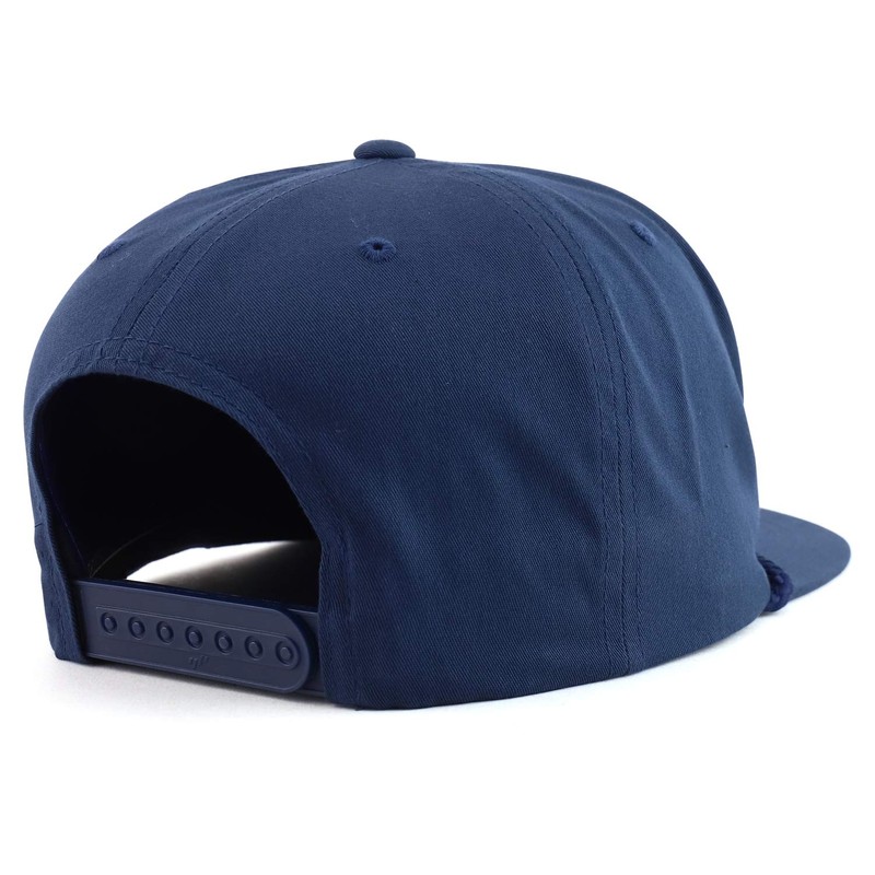 Trendy Apparel Shop Daddy Script Embroidered 5 Panel Flatbill Braid