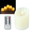 Electronic Candle Lights Rechargeable Flameless Tea Lights LED Candles with