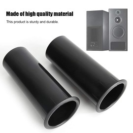 2PCS Woofer Speaker Cabinet Port Inverter Tube 60mm Open Hole 150mm Total Length Suitable for 6-10 Inches Speaker