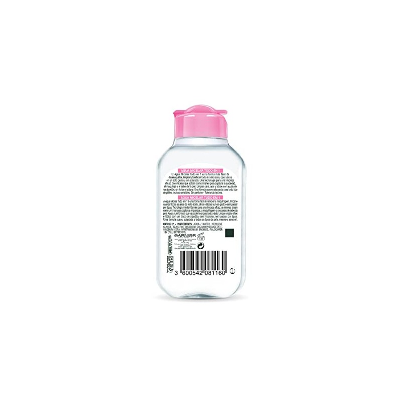 Garnier Active Agua Micelar Desmaquillante para Todo Tipo de Piel