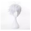 Generic Anime Gojo Satoru Cosplay Peluca Pelo Corto