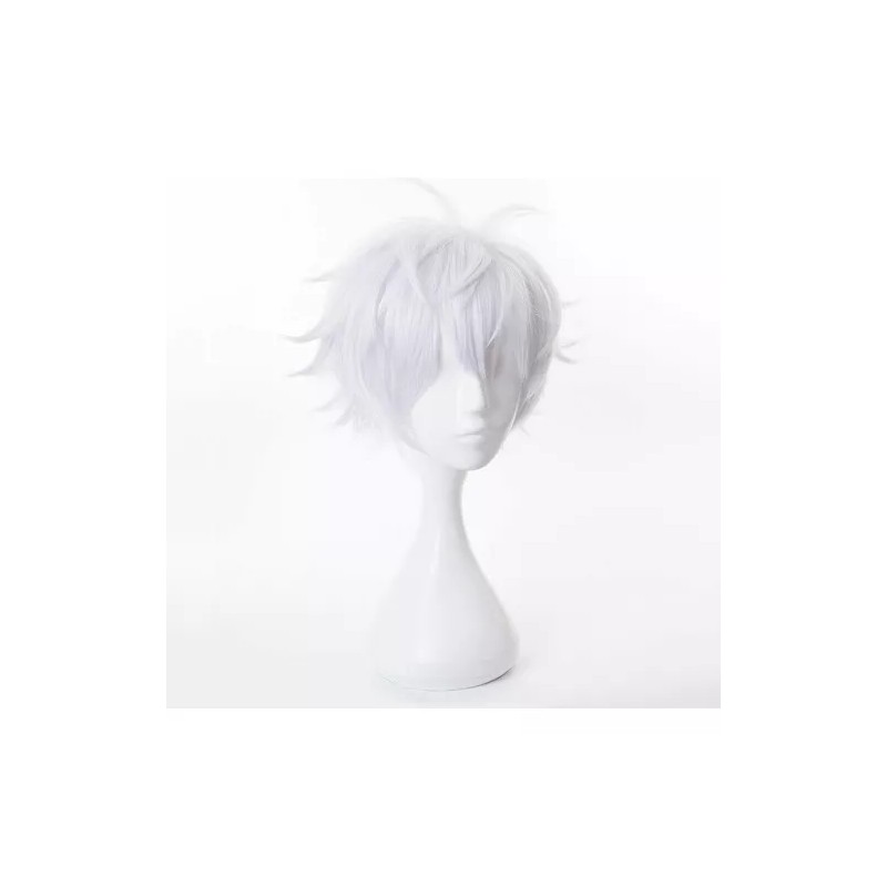 Generic Anime Gojo Satoru Cosplay Peluca Pelo Corto