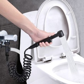 Copper cap bidet shower hose flexible retractable spring shower hose accessories 2m