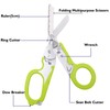 Elegital Emergency Response Shears, Stainless Steel Foldable Scissors Pliers, Outdoor