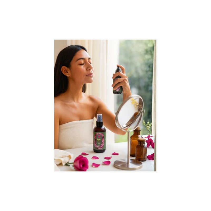 OLEUM VITAE Tonico facial con aceite esencial de rosa damascena