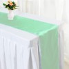 Time to Sparkle 5 Pack Satin Table Runners 12"x108"inch Chair