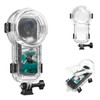 PULUZ 60m Waterproof Dive Case for Insta360 X5, Invisible Underwater