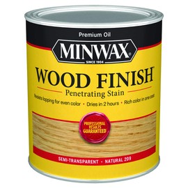 1 qt Minwax 70000 Natural Wood Finish Oil-Based Wood Stain